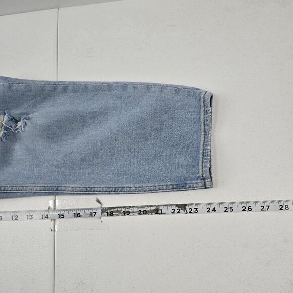 Abercrombie‎ & Fitch The Mom High Rise Curve Love Jeans 26 Light Wash 4192 - Picture 7 of 11